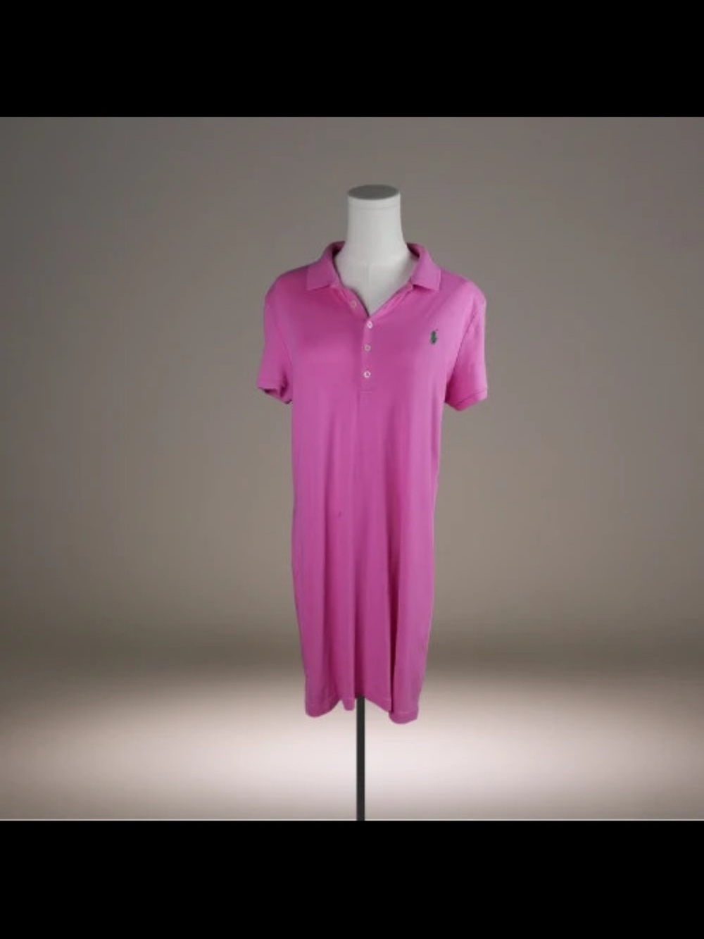 Ralph Lauren Fuchsia Polo Shirt Dress